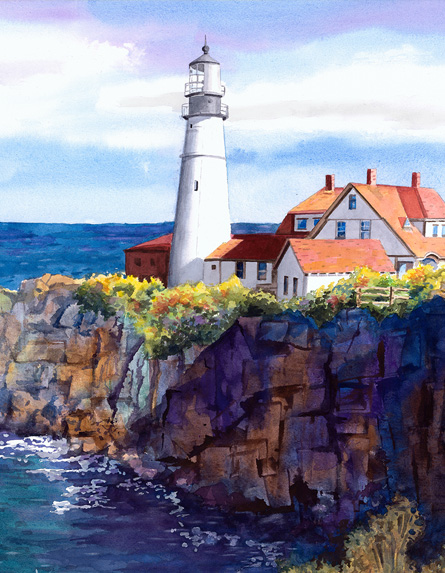 lighthouse painting classes